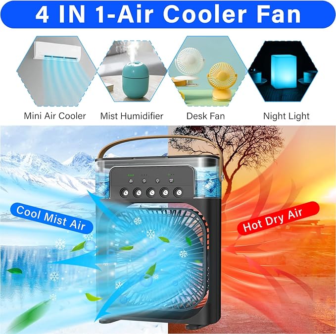 Rechargeable Mist Fan