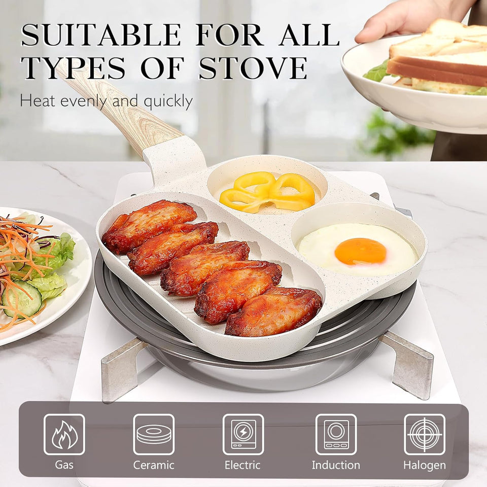 3 in 1 Non-Stick Frypan