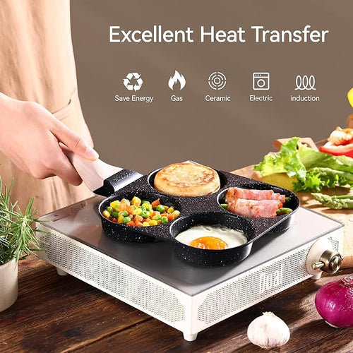 Non-Stick 4 in 1 Frypan
