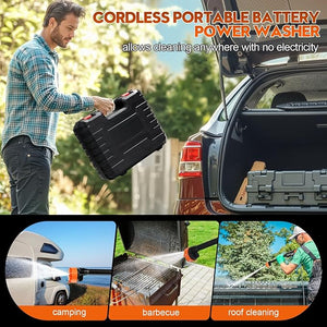 Rechargeable Pressure Washer Gun