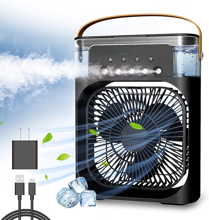 Rechargeable Mist Fan