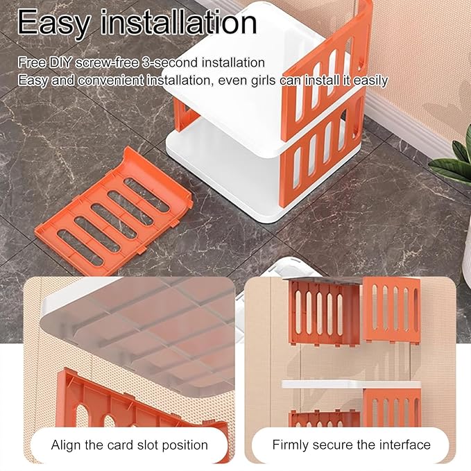Vertical Narrow Shoe Rack
