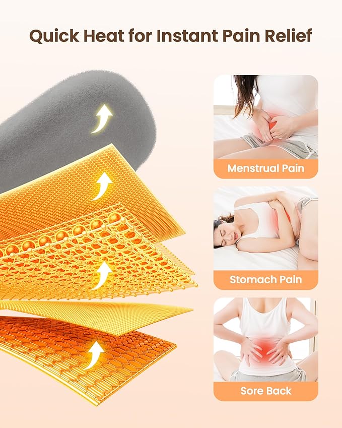 Portable Heating Cramp Belt