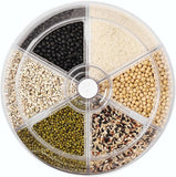 6 IN 1 260 ROTATING RICE AND FOOD STORAGE DISPENSER (5KG)