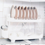 Multi-Purpose plastic Plate Rack