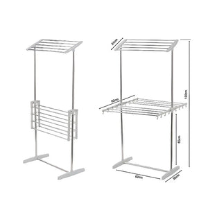 2 Layer Attachable Towel Rack