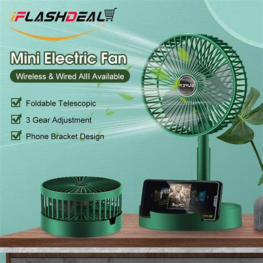 4 in 1 Portable Electric Fan