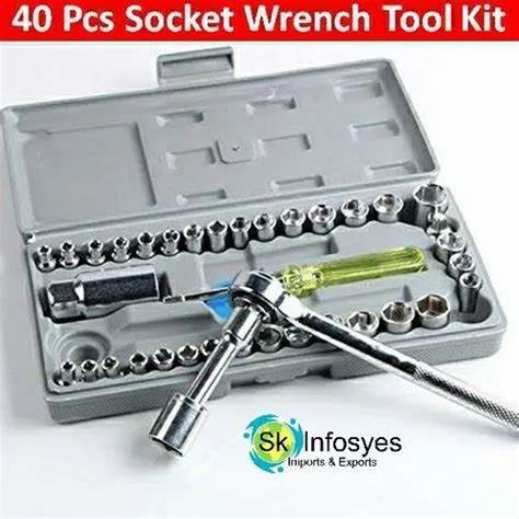 40-Pcs Car Repair Tool Kit