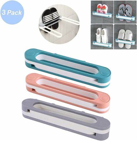 3 in 1 Folding Slipper Rack