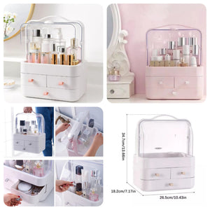 Acrylic Double Side Cosmetic Box