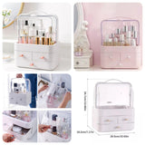 Acrylic Double Side Cosmetic Box
