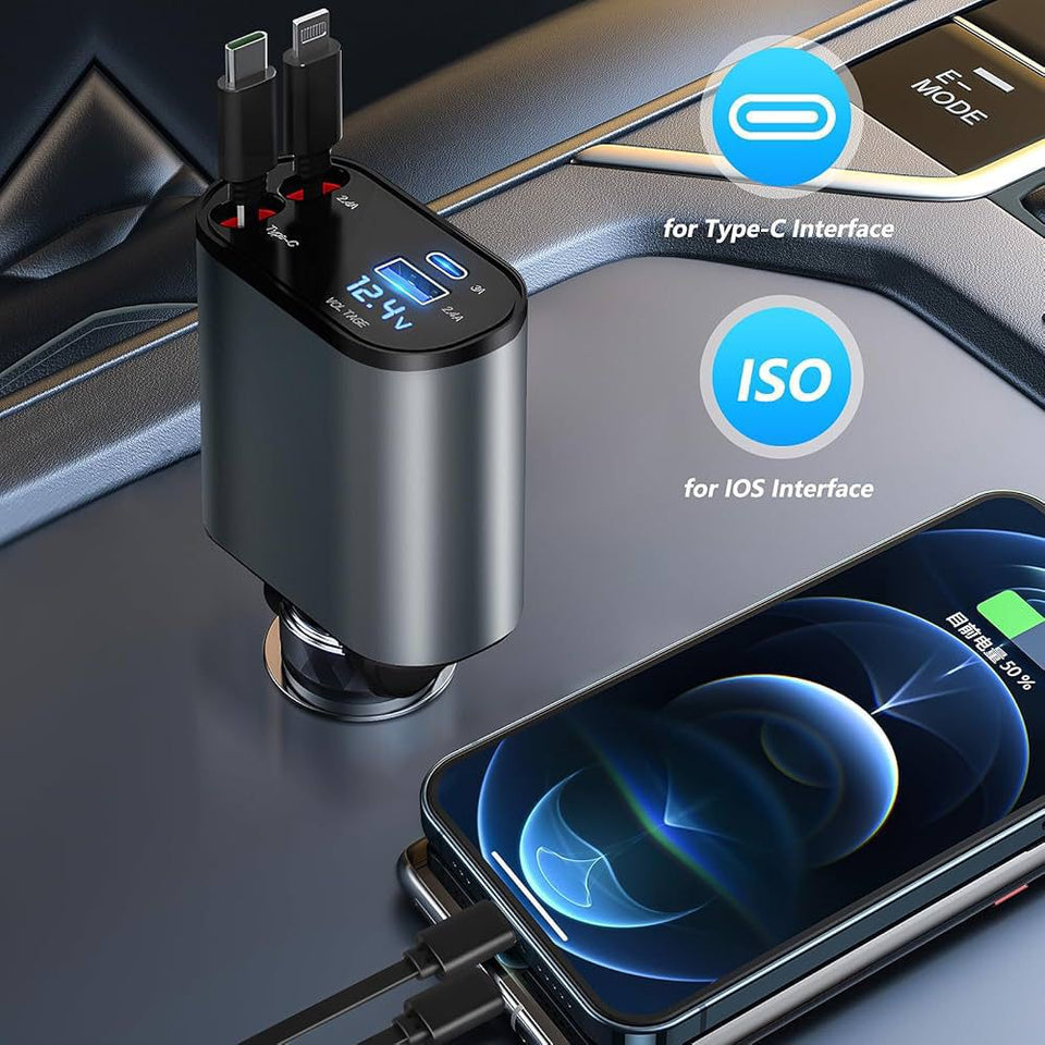 Car Charger Retractable