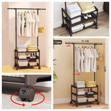3 Layer Attachable cloth/coat Rack