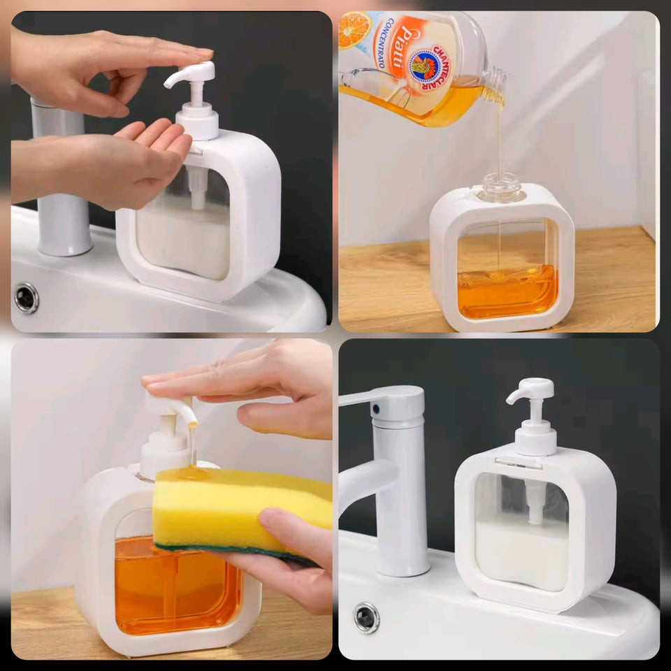 Square Soap Dispenser (pack of 3)