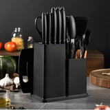 Kitchen Utensils Set With Silicone Cutting Board