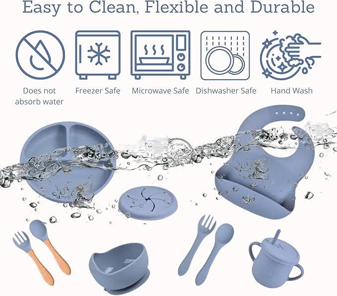 Silicone Baby Feeding Set