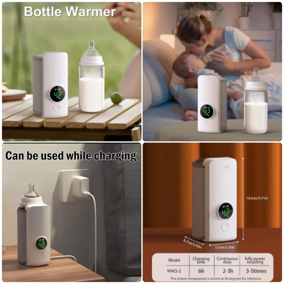 Portable Rechargeable Baby Bottle Warmer