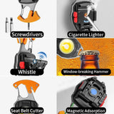 Multipurpose Keychain With LED light and Lighter