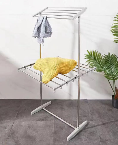 2 Layer Attachable Towel Rack