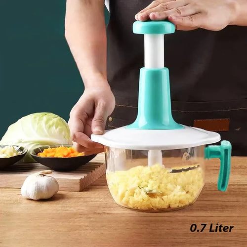 0.7 Litre Hand Push Chopper