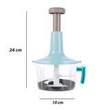 0.7 Litre Hand Push Chopper