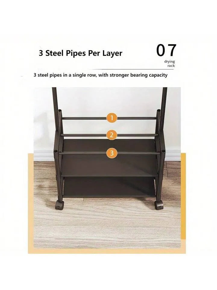 3 Layer Attachable cloth/coat Rack