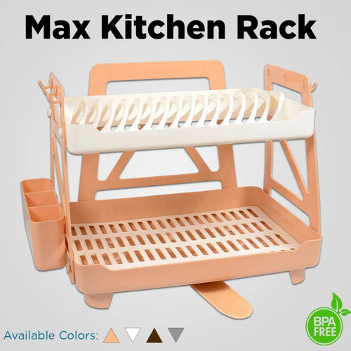 Multi-Purpose plastic Plate Rack