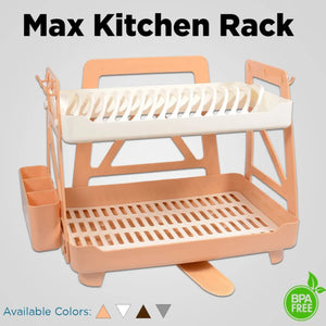 Multi-Purpose plastic Plate Rack