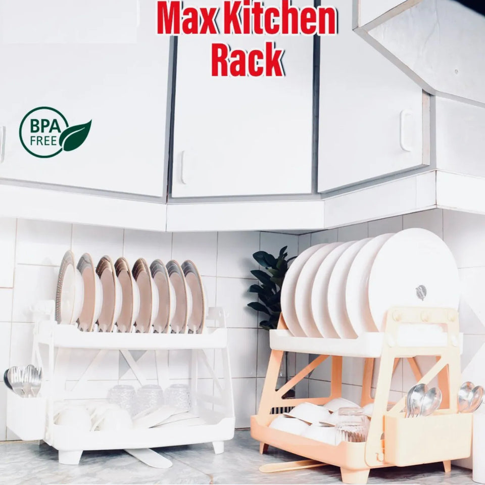 Multi-Purpose plastic Plate Rack